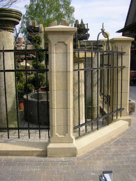 Sandsteinsäule, Säule aus Kunstsandstein 33cm x 33cm beliebige Höhe Sandsteinsäule, Säule aus Kunstsandstein 33cm x 33cm beliebige Höhe