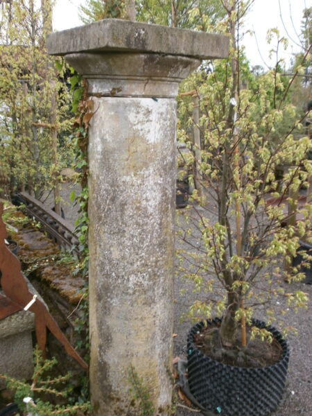 schöne einzelne Säule aus Sandstein