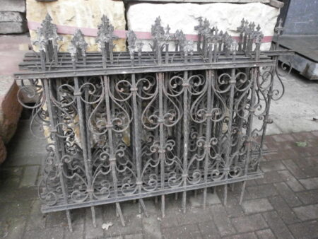 gute 7 Meter Zaun aus Schmiedeeisen