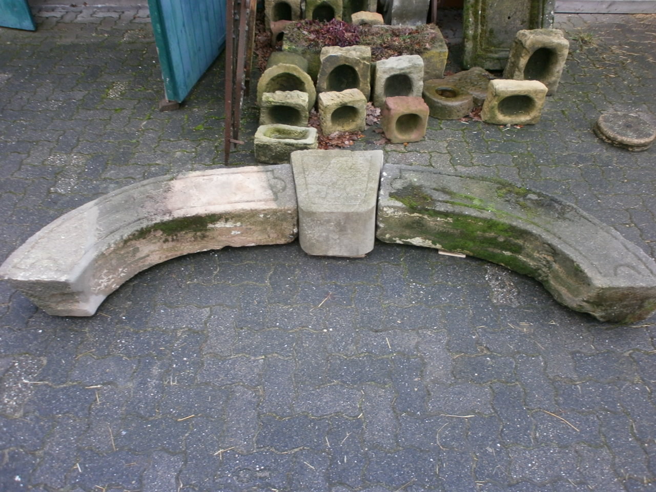 Sandsteinbogen mit Königsstein Sandsteinbogen mit Königsstein