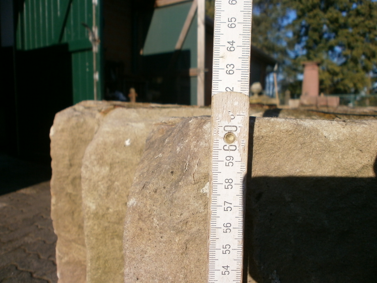 Ankündigung Brunnenring 2m Durchm. Ankündigung Brunnenring 2m Durchm.