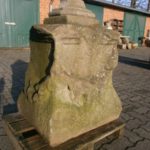 Postament aus Sandstein  historisch