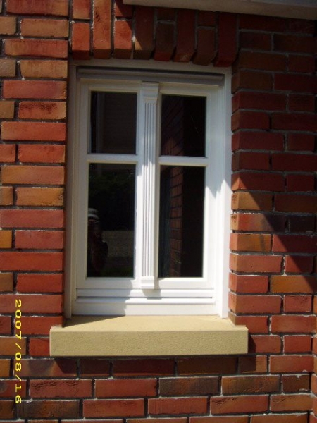 Fensterbank 10 auf 12cm, 22cm tief, per Meter Fensterbank 10 auf 12cm, 22cm tief, per Meter
