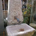 Brunnen aus Untersberger Marmor