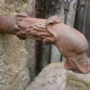 Brunnen aus alten Sandsteinen