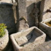 Brunnen aus alten Sandsteinen