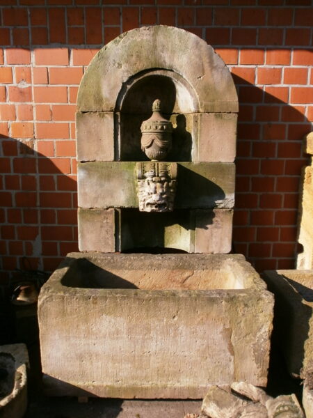 Brunnen in Vorbereitung