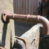 Großer Brunnen mit schöner Patina