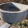 Trog aus Odenwälder Granit
