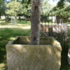 Sandsteinbrunnen in einer schönen Größe